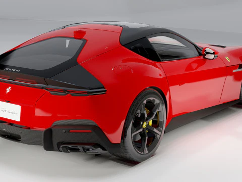 Ferrari 12 Cilindri 3D Model