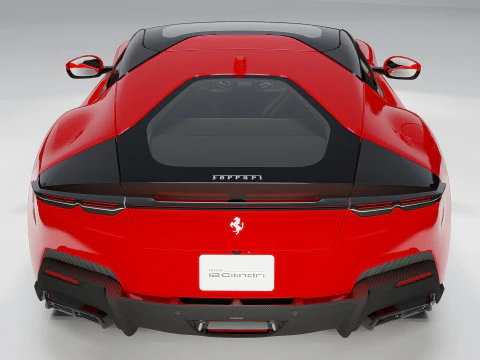 Ferrari 12 Cilindri 3D Model