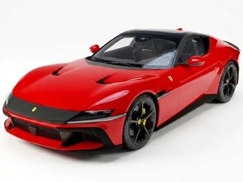 Ferrari 12 Cilindri 3D Modell