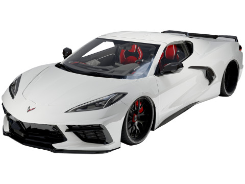 Chevrolet Corvette C8 3D Model