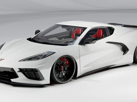 Chevrolet Corvette C8 3D Model