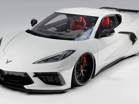 Chevrolet Corvette C8 3D Model