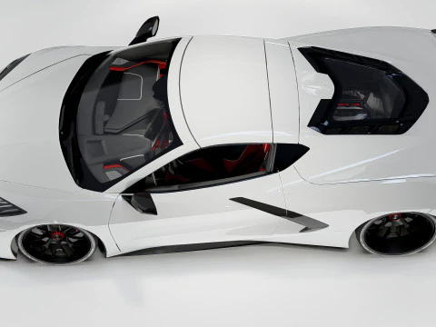 Chevrolet Corvette C8 3D Model