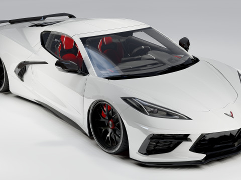 Chevrolet Corvette C8 3D 模型