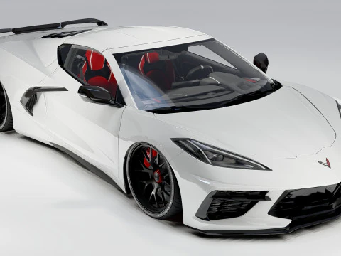 Chevrolet Corvette C8 3D Model