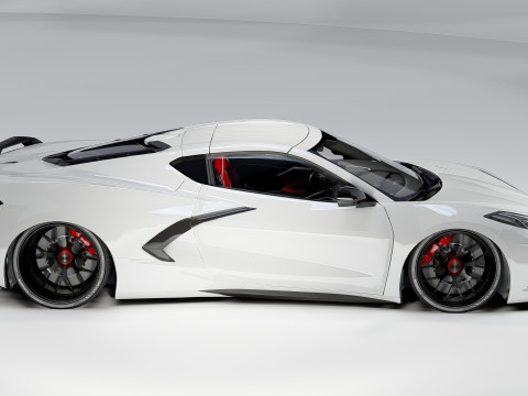 Chevrolet Corvette C8 3D 模型