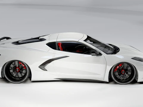 Chevrolet Corvette C8 3D Model