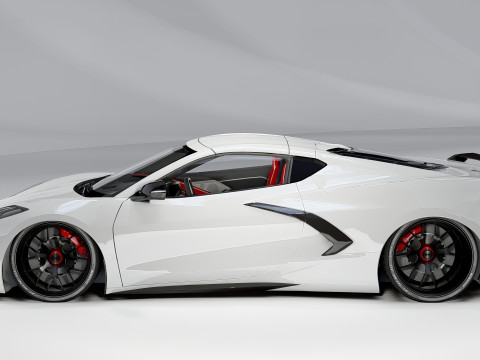 Chevrolet Corvette C8 3D 模型