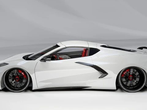 Chevrolet Corvette C8 3D Model