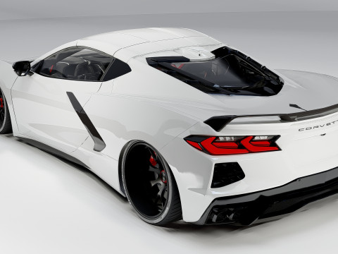 Chevrolet Corvette C8 3D 模型