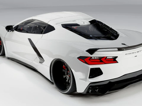 Chevrolet Corvette C8 3D Model