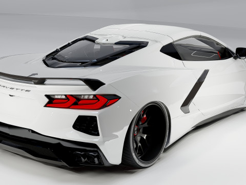 Chevrolet Corvette C8 3D 模型