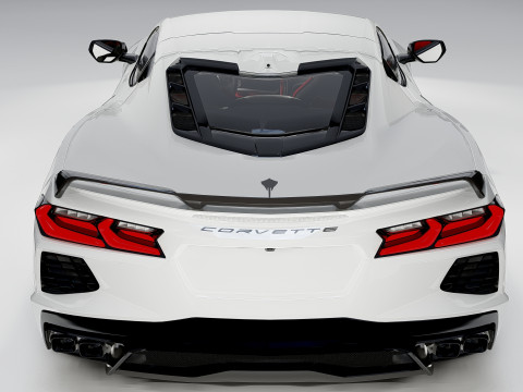 Chevrolet Corvette C8 3D 模型