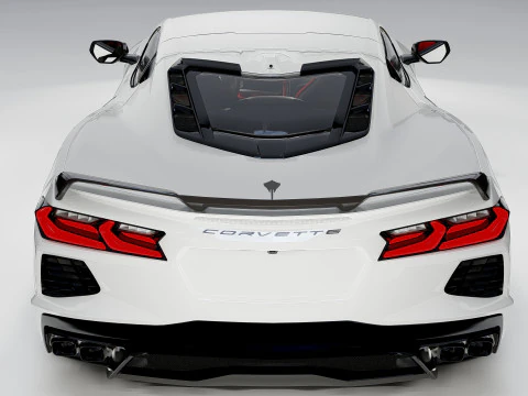Chevrolet Corvette C8 3D Model
