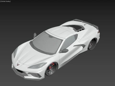Chevrolet Corvette C8 3D Model