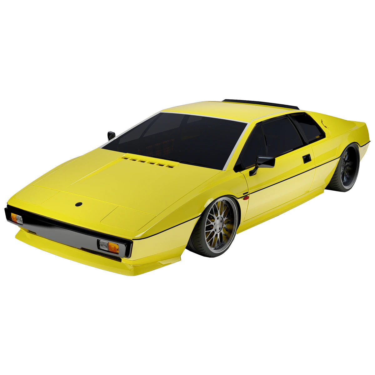 Lotus Esprit S2 Turbo 1978 3D Model .c4d .max .obj .3ds .fbx .stl .blend 