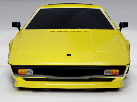 Lotus Esprit S2 Turbo 1978 Modelo 3D