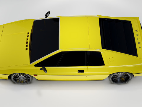 Lotus Esprit S2 Turbo 1978 Modelo 3D