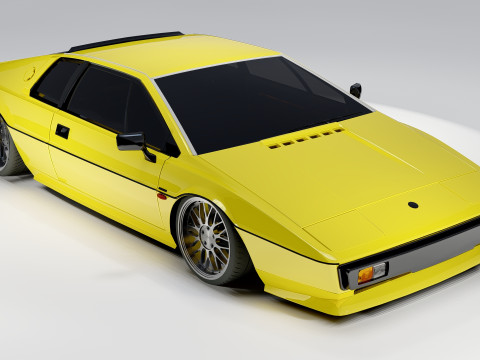 Lotus Esprit S2 Turbo 1978 Modelo 3D