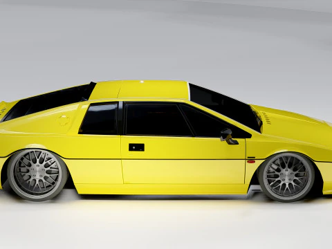 Lotus Esprit S2 Turbo 1978 3D Model