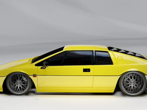 Lotus Esprit S2 Turbo 1978 3D Model