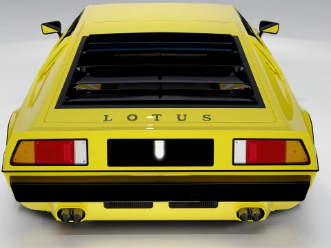 Lotus Esprit S2 Turbo 1978 3D Model