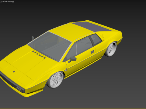Lotus Esprit S2 Turbo 1978 Modelo 3D