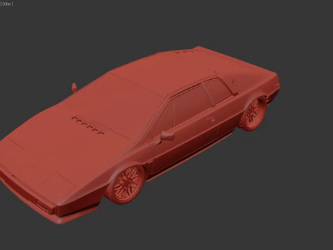 Lotus Esprit S2 Turbo 1978 3D Model