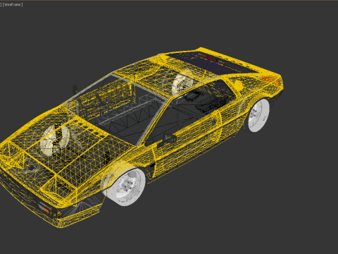 Lotus Esprit S2 Turbo 1978 Modelo 3D