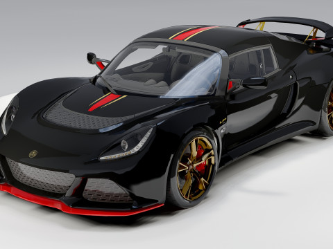 Lotus Exige LF1 Modèle 3D
