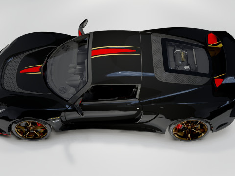 Lotus Exige LF1 Modèle 3D