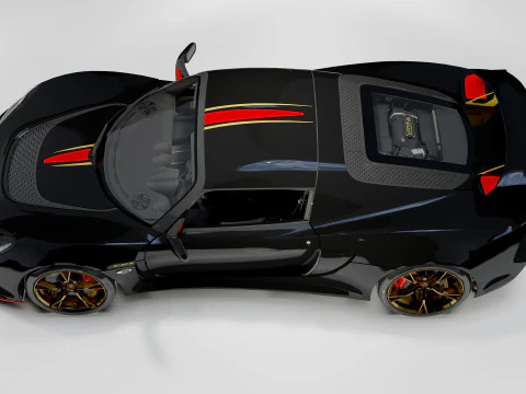 Lotus Exige LF1 3D Model