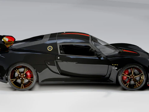Lotus Exige LF1 3D Model