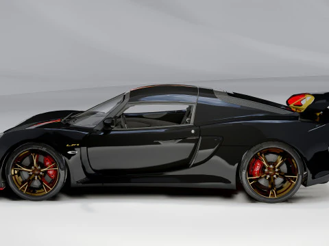 Lotus Exige LF1 3D Model