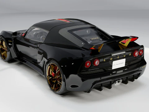 Lotus Exige LF1 3D Model