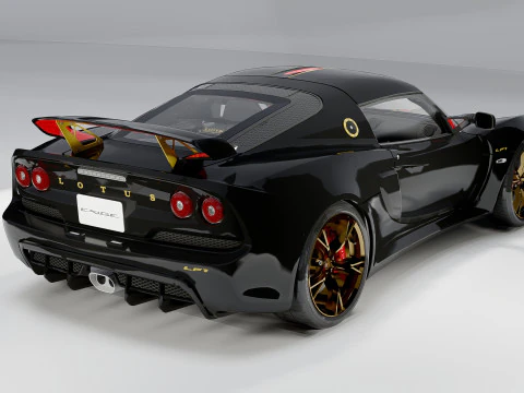 Lotus Exige LF1 3D Model