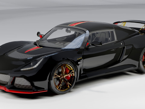 Lotus Exige LF1 Modèle 3D