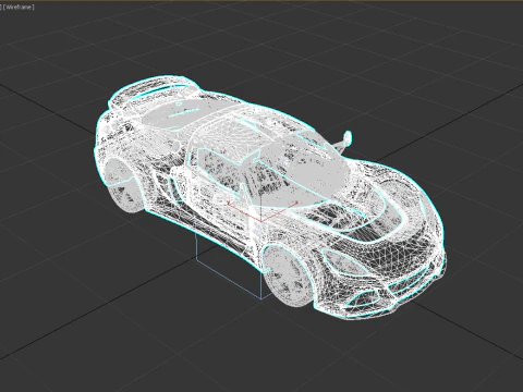 Lotus Exige LF1 3D Model
