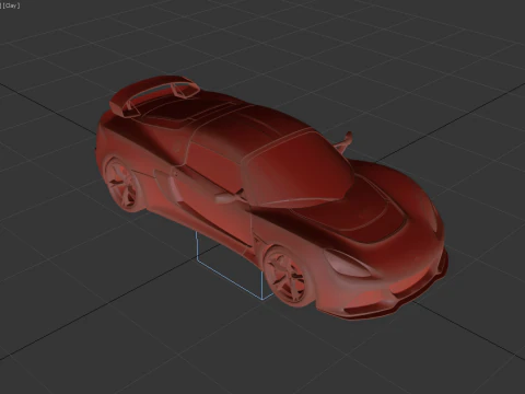 Lotus Exige LF1 3D Model