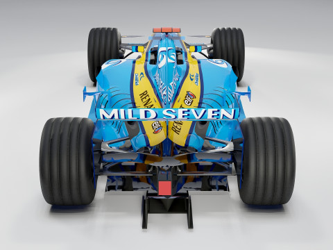 Renault R25 Fernando Alonso Model 3D