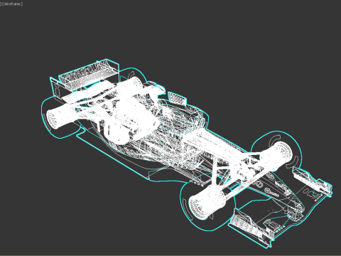 Renault R25 Fernando Alonso Model 3D