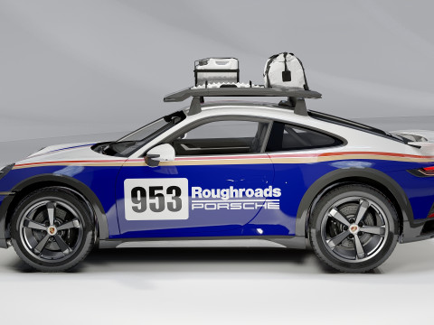 Porsche 911 Dakar 2023 3D-Modell