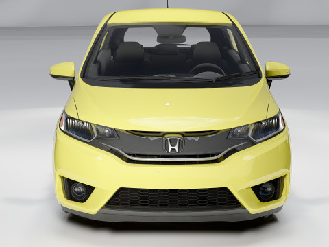 Honda Jazz 2014 Modelo 3D