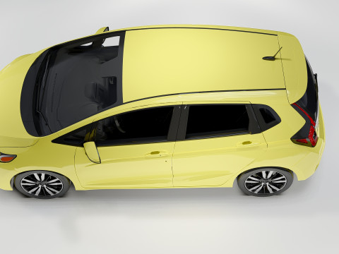 Honda Jazz 2014 Modelo 3D