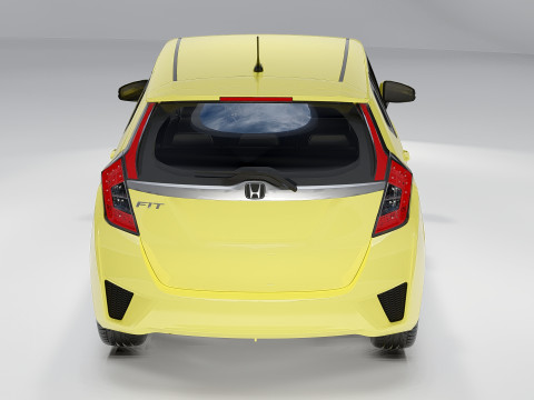 Honda Jazz 2014 Modelo 3D