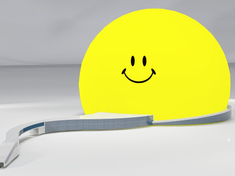 Sphere of Las Vegas Model 3D