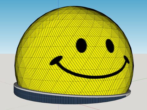 Sphere of Las Vegas Model 3D