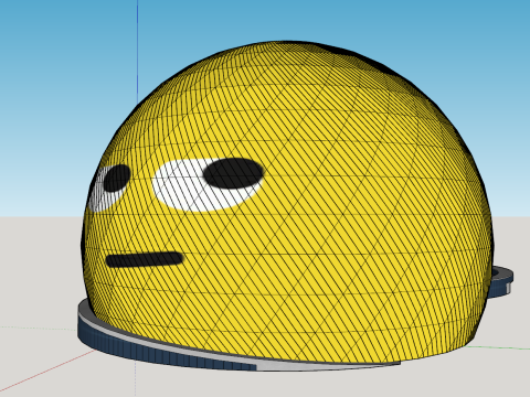 Sphere of Las Vegas Model 3D