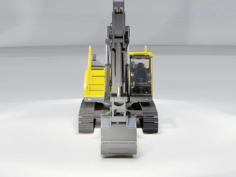 Volvo EC300E Excavator 3D Model