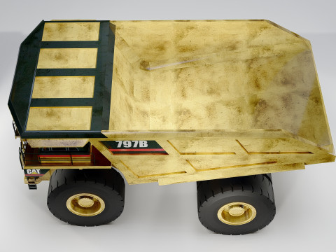 CAT Haul Truck 797B 3D Model